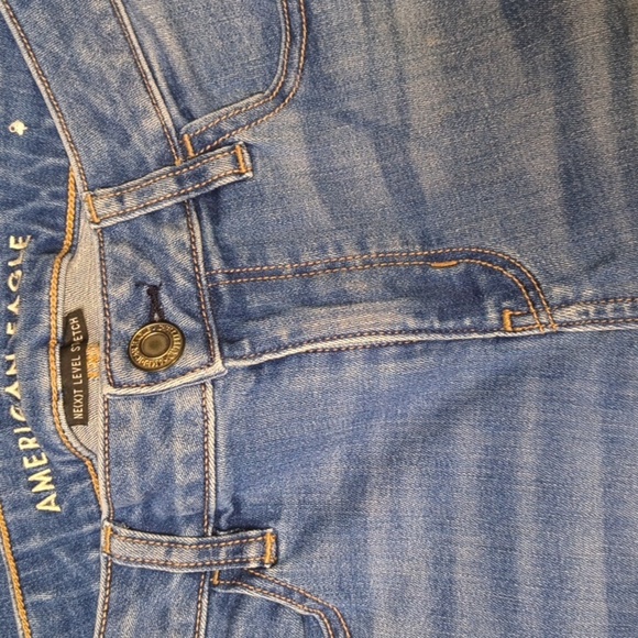 sac701🦅Low Rise Jegging w/27.5" Inseam American Eagle Denim Jeans - Picture 3 of 6